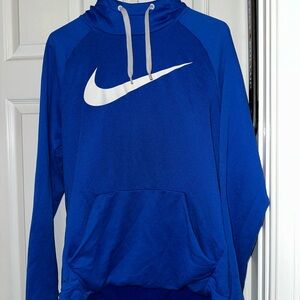 Nike Blue Sweater Classic Pullover Style